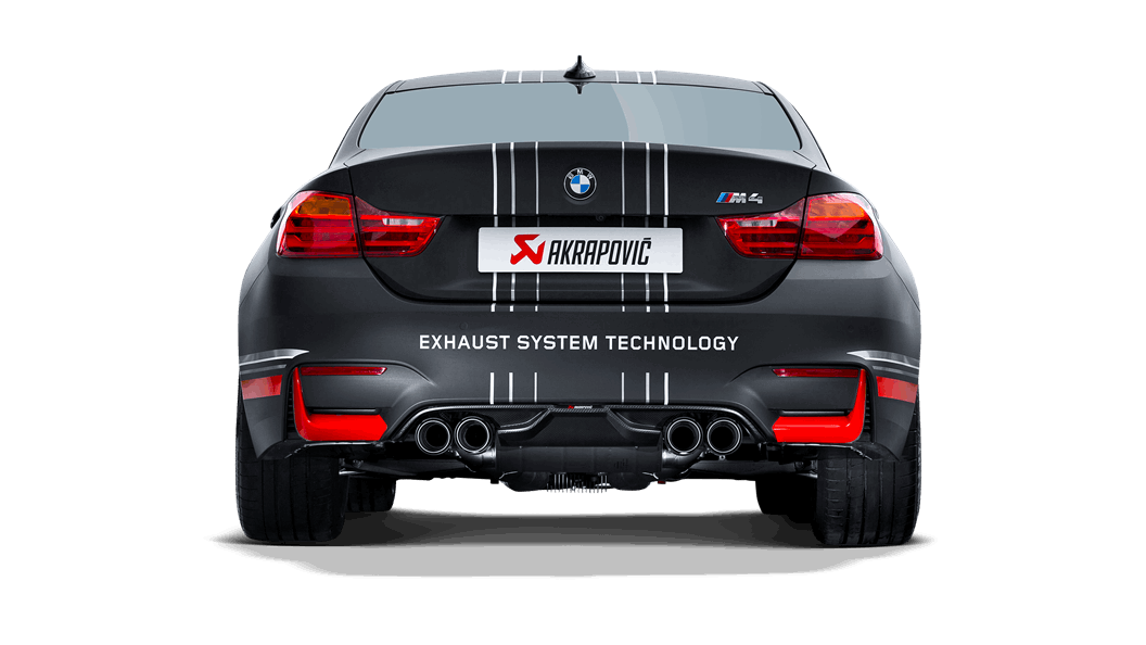 Akrapovic BMW F80 F82 F83 Diffuseur arrière en fibre de carbone (M3 & M4) -