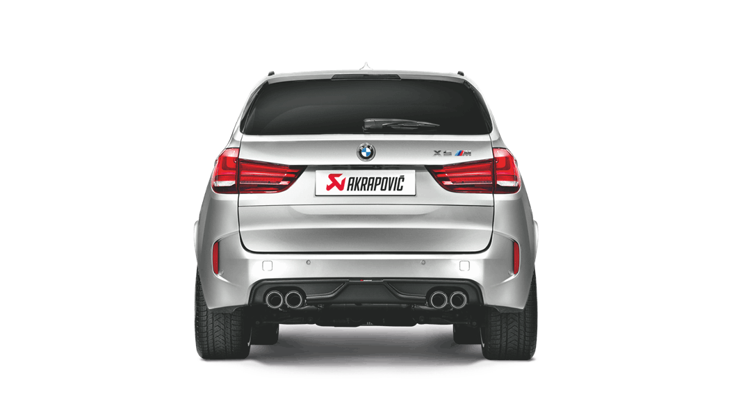 Akrapovic BMW F85 F86 Diffuseur arrière en fibre de carbone (X5 M & X6 M) -