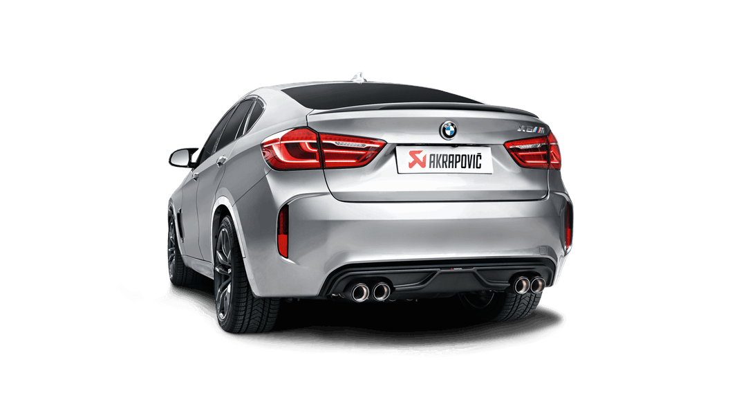 Akrapovic BMW F85 F86 Rear Carbon Fiber Diffuser (X5 M & X6 M) - 