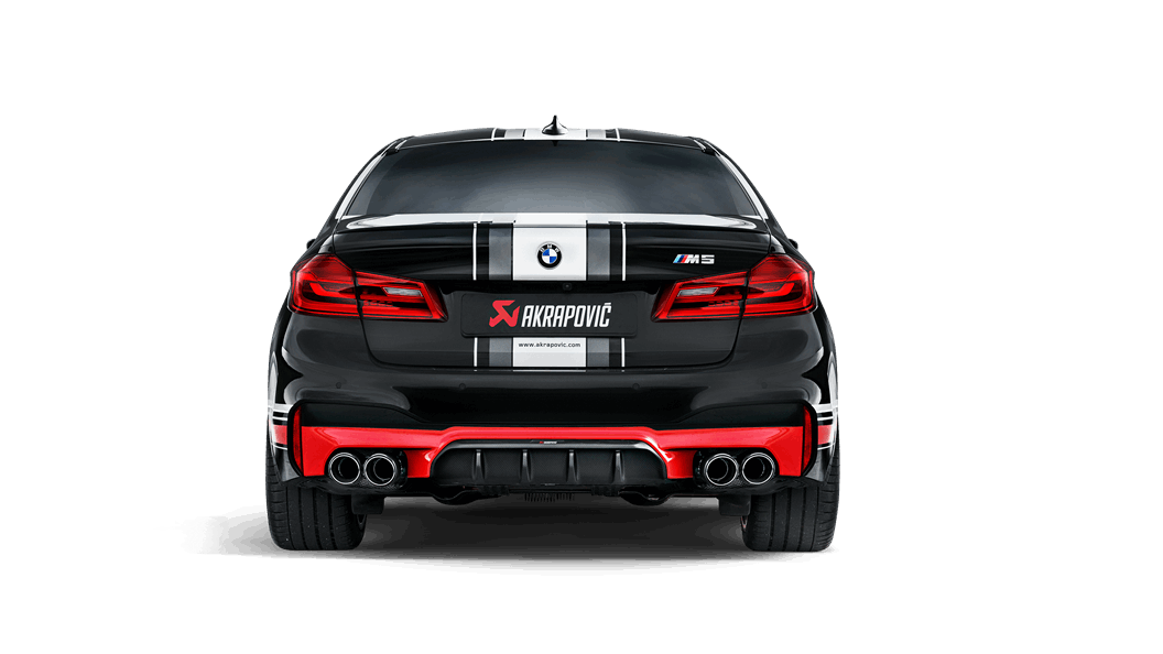 Sistema de escape de titanio Akrapovic BMW F90 Evolution Line (M5 y M5 Competition) -