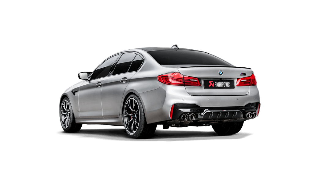 Akrapovic BMW F90 M5 Slip-On Line Titanium Exhaust System (M5 & M5 Competition) - 