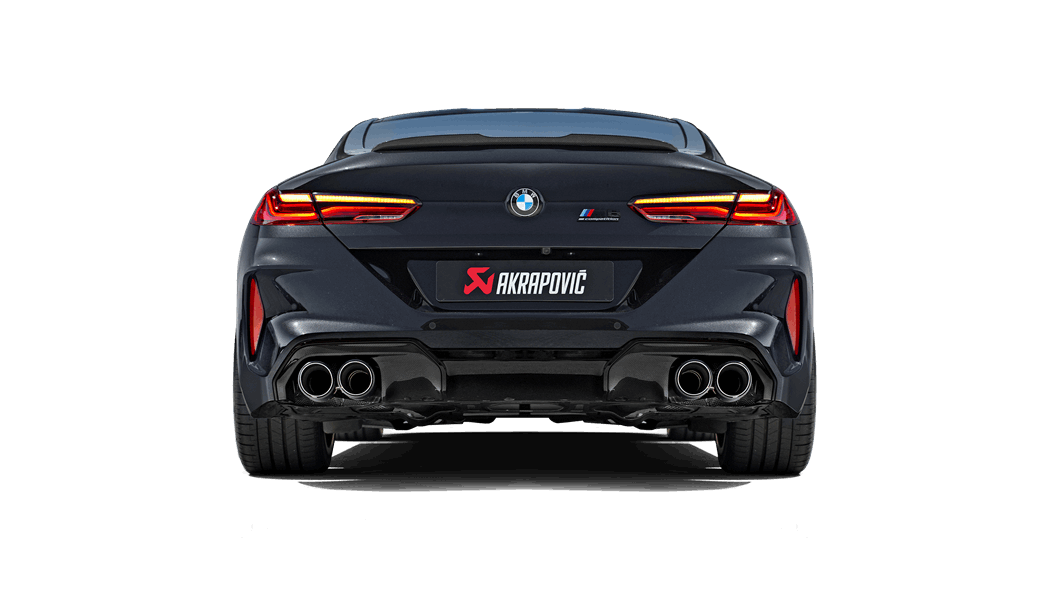 Sistema de escape de titanio Akrapovic BMW F91 F92 Evolution Line (M8 y M8 Competition) -