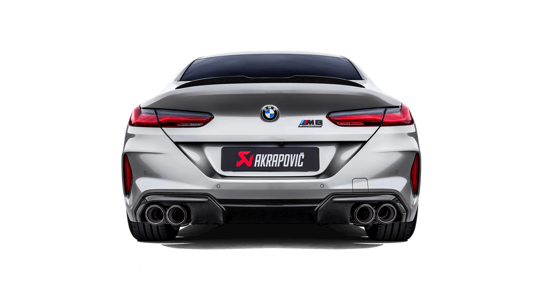 Système d'échappement en titane Akrapovic BMW F93 Evolution Line (M8 Gran Coupé et M8 Competition Gran Coupé) -