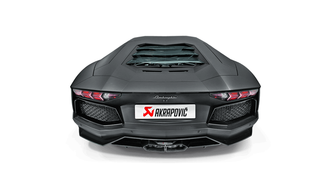 Akrapovič Lamborghini LP 700-4 Aventador Slip-On Line Titanium-Inconel Exhaust System - 