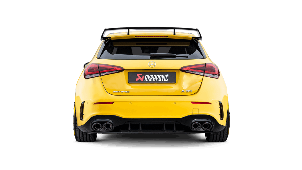 Akrapovic Mercedes-Benz W177 A 35 AMG OPF GPF Slip-On LIne Titanium Exhaust System - ML Performance UK