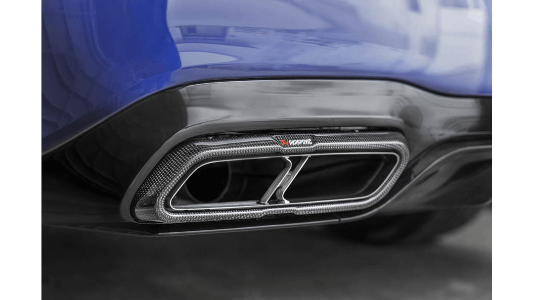 Akrapovic Mercedes-Benz W213 S213 E 63 AMG Carbon Tail Pipe Set - 