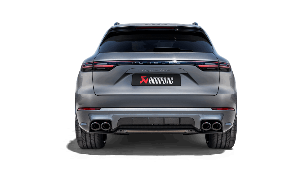 Akrapovič Porsche 536 Cayenne Turbo Evolution Line Sistema de escape de titanio (Cayenne Turbo, Cayenne Coupe Turbo, Cayenne Turbo S E-Hybrid, Cayenne Coupe Turbo S E-Hybrid) -