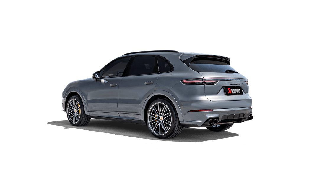 Akrapovič Porsche 536 Cayenne Turbo Evolution Line Système d'échappement en titane (Cayenne Turbo, Cayenne Coupe Turbo, Cayenne Turbo S E-Hybrid, Cayenne Coupe Turbo S E-Hybrid) -