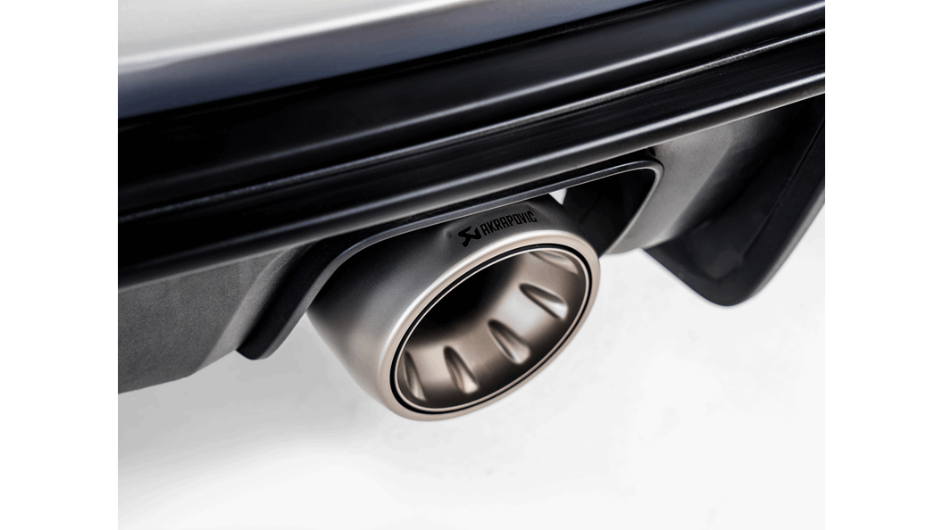 Akrapovič Porsche 718 Titanium Tail Pipe Set (Cayman GT4 & Boxster Spyder) - 