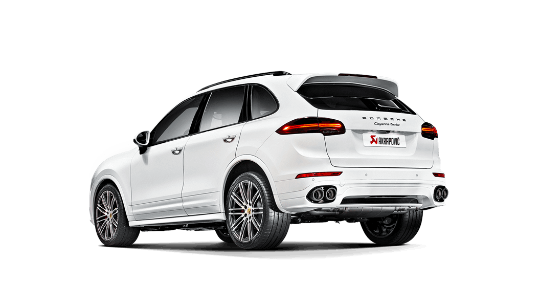 Akrapovič Porsche 958 FL Cayenne Turbo Slip-On Line Système d'échappement en titane -