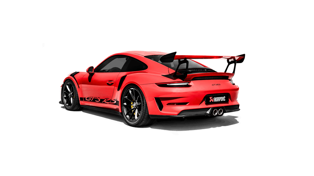 Akrapovič Porsche 991.2 911 Slip-On Line Titanium Exhaust System (911 GT3 RS & 911 Speedster) - 