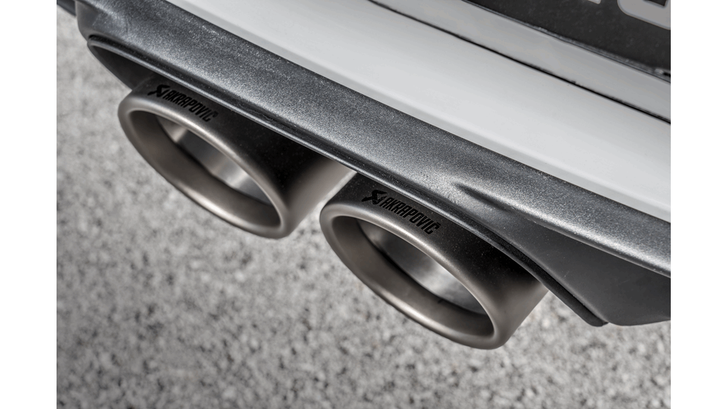 Akrapovič Porsche 991.2 911 Titanium Tail Pipe Set ECE Approved (GT3, GT3 RS & Speedster) - 