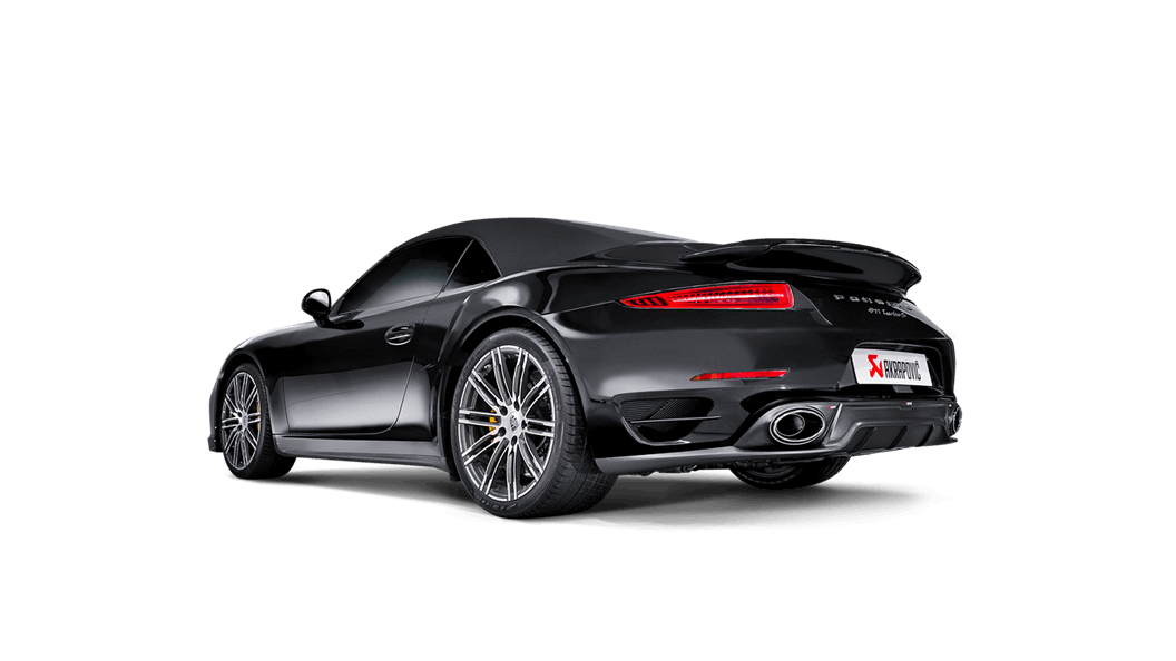 Akrapovič Porsche 991 911 Turbo Slip-On Line Titanium Exhaust System (911 Turbo & 911 Turbo S) - 