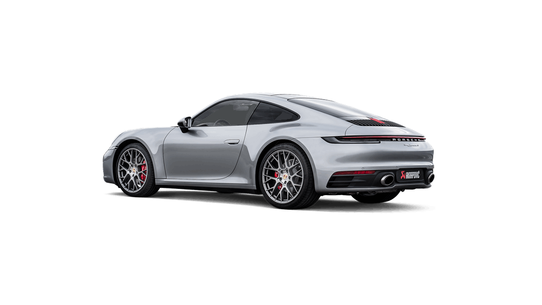 Akrapovič Porsche 992 911 Carrera Slip-On Race Line Sistema de escape de titanio (Carrera, Carrera S, Carrera 4S y Carrera Cabriolet) -