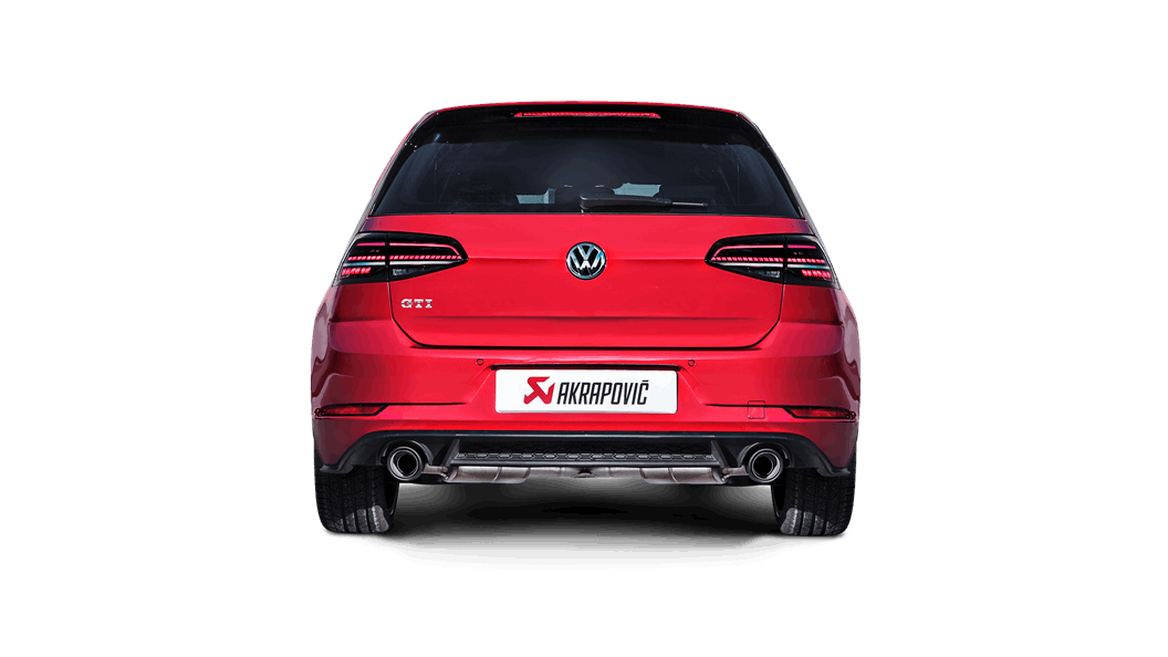 Akrapovic VW MK7.5 Golf GTI FL Slip-On Race Line Système d'échappement en titane -