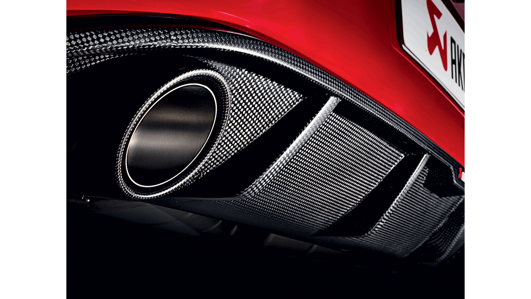 Akrapovic VW MK7 Golf GTI Diffuseur arrière en fibre de carbone -