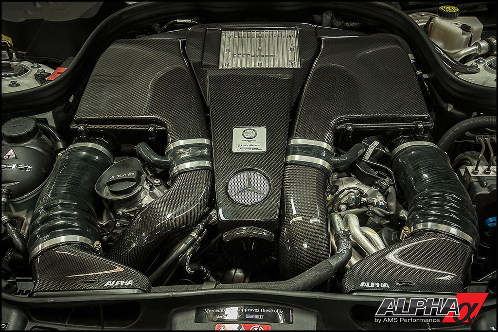 Alpha Performance Mercedes-Benz AMG M157 M278 Carbon Fibre Intake System (CLS550, CLS63 & E63) - ML Performance UK