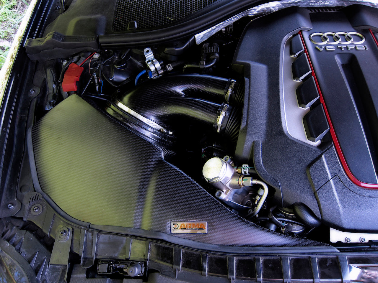 Toma de aire frío de fibra de carbono Armaspeed Audi C7 S6 - ML Performance UK