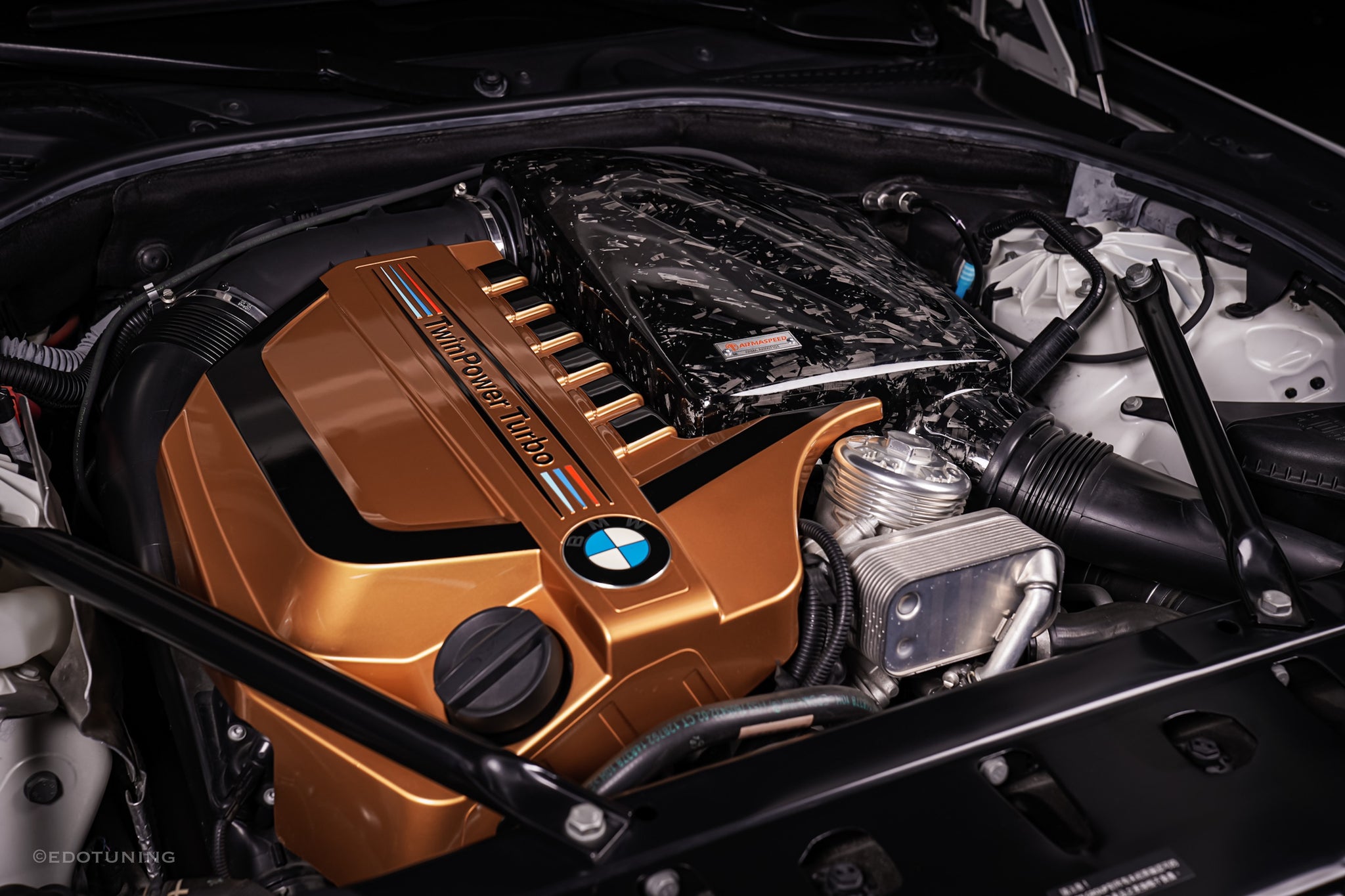Armaspeed BMW F10 F12 F13 Admisión de aire frío de fibra de carbono (535i y 640i) - ML Performance UK