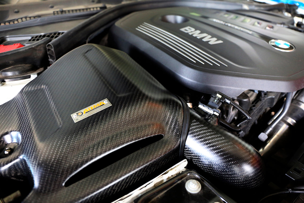Admission d'air froid en fibre de carbone Armaspeed BMW F30 F31 340i - ML Performance UK