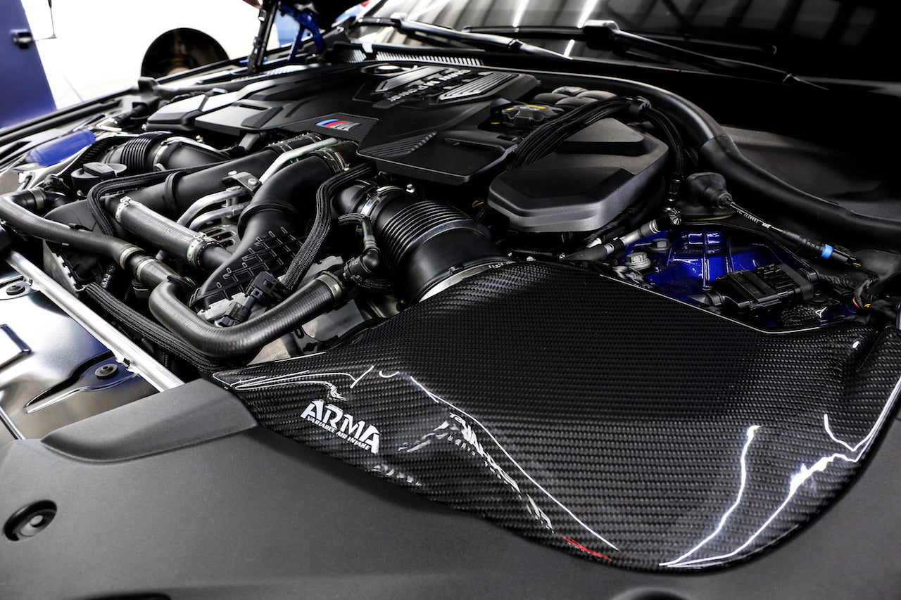 Admisión de aire frío de fibra de carbono Armaspeed BMW F90 M5 - ML Performance UK
