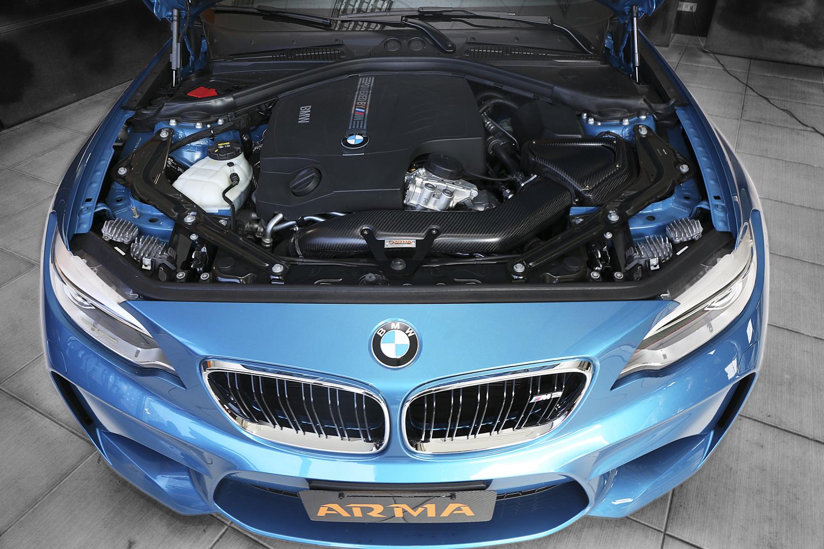 Admission d'air froid en fibre de carbone Armaspeed BMW N55 F87 M2 - ML Performance UK