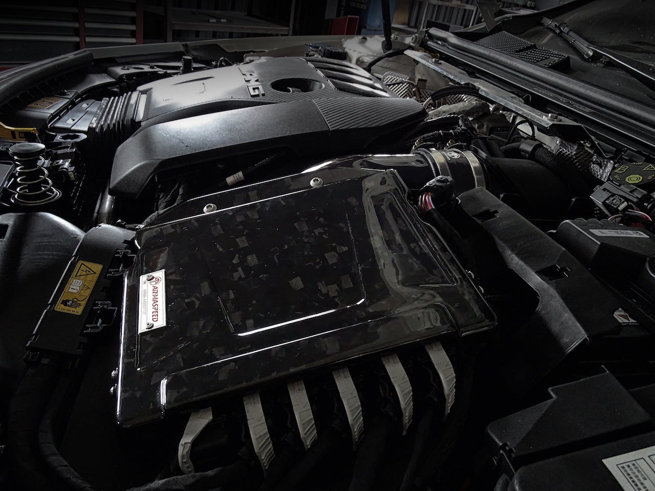 Admission d'air froid en fibre de carbone Armaspeed Mercedes-Benz C118 W177 (CLA45 et A45 AMG) - ML Performance UK