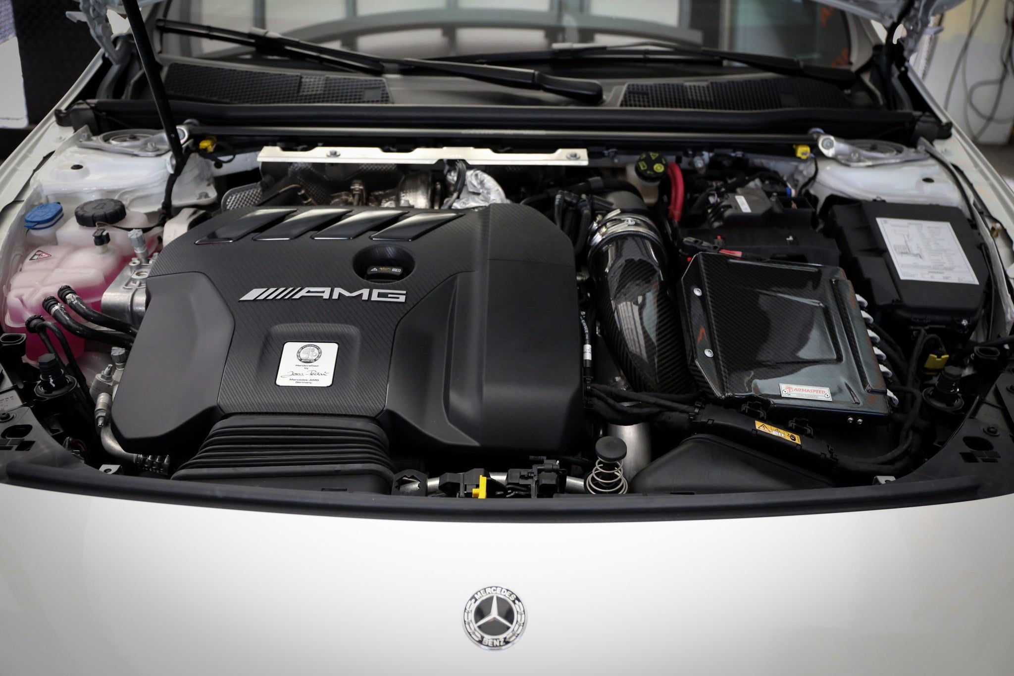 Armaspeed Mercedes-Benz C118 W177 Admisión de aire frío de fibra de carbono (CLA45 y A45 AMG) - ML Performance UK