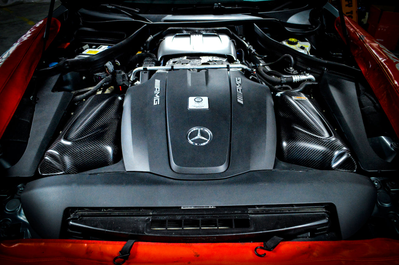 Armaspeed Mercedes-Benz C190 R190 AMG GT Toma de aire frío de fibra de carbono - ML Performance UK