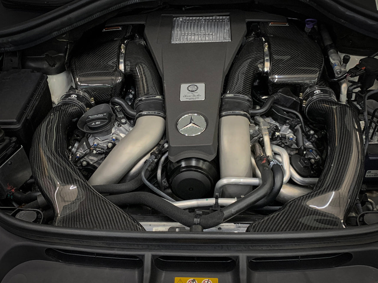 Admission d'air froid en fibre de carbone Armaspeed Mercedes-Benz W166 GLE63 AMG - ML Performance UK