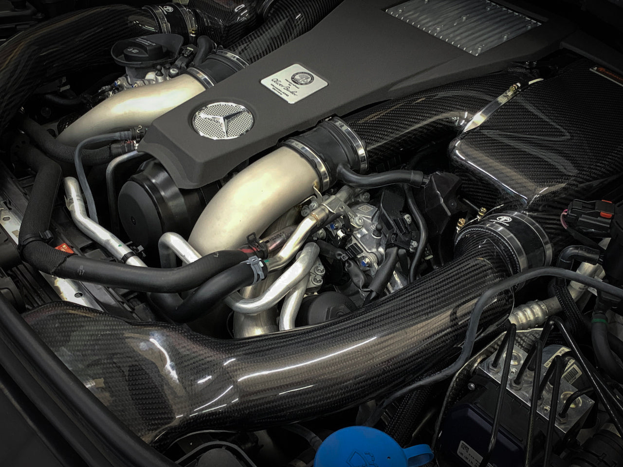 Admission d'air froid en fibre de carbone Armaspeed Mercedes-Benz W166 GLE63 AMG - ML Performance UK