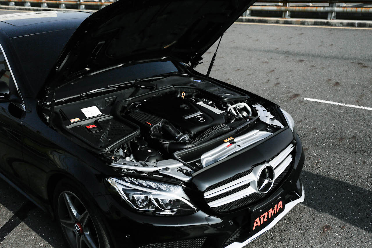 Admission d'air froid en fibre de carbone Armaspeed Mercedes-Benz W213 (E200, E250 et E300) - ML Performance UK