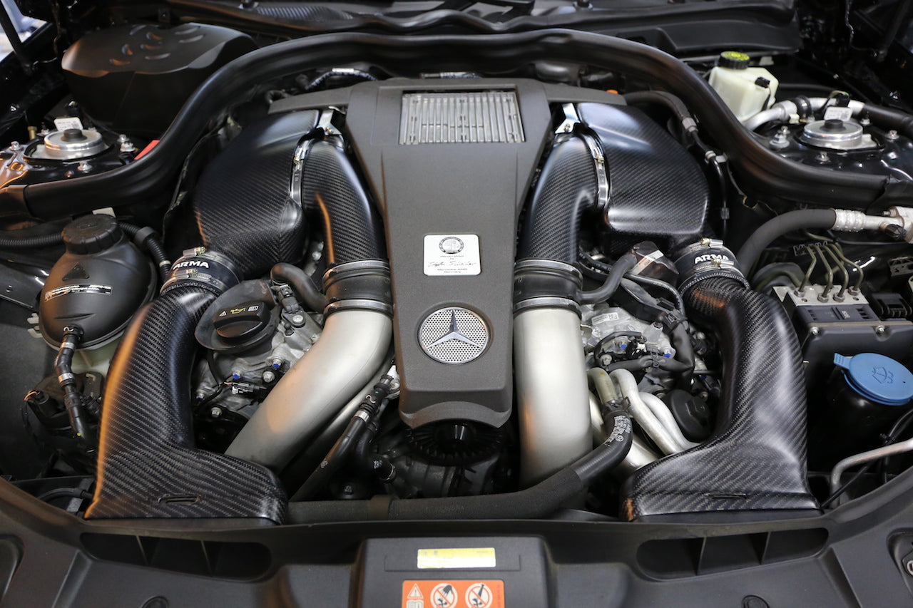Admission d'air froid en fibre de carbone Armaspeed Mercedes-Benz W218 CLS 63 AMG - ML Performance UK