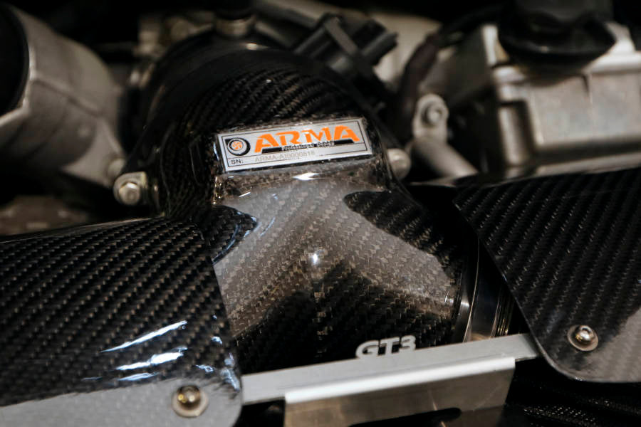 Admission d'air froid en fibre de carbone Armaspeed Porsche 997.2 911 GT3 - ML Performance UK