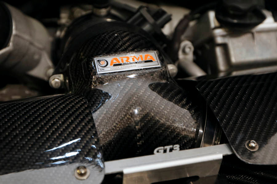 Armaspeed Porsche 997.2 911 GT3 Carbon Fibre Cold Air Intake - ML Performance UK