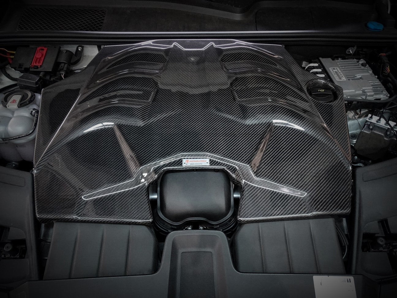 Armaspeed Porsche Cayenne 9Y0 9Y3 Admisión de aire frío de fibra de carbono - ML Performance UK