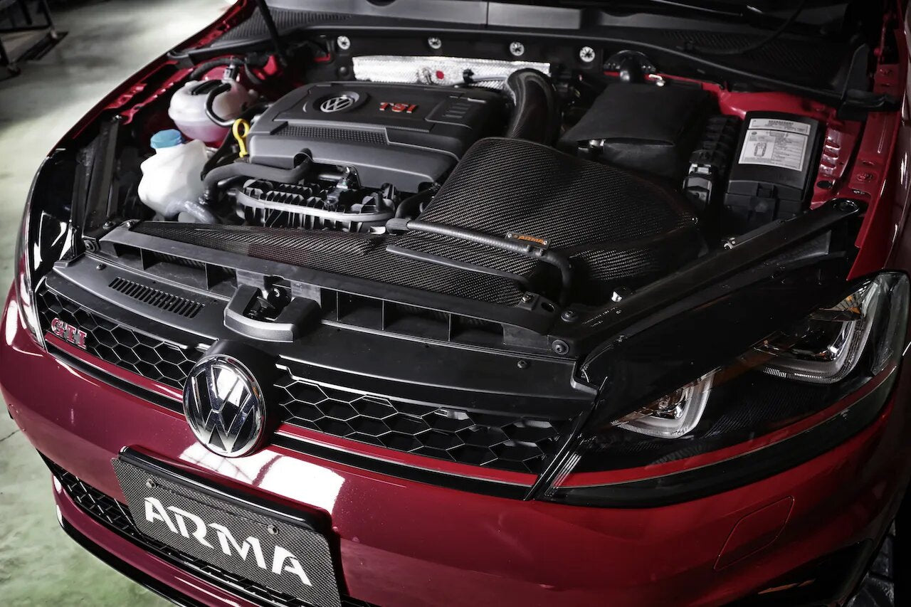 Armaspeed Seat Skoda Volkswagen 2.0L EA888 MQB Carbon Fibre Cold Air Intake (Inc. 5F Leon Cupra, Passat 380 & MK7 Golf R) - ML Performance UK