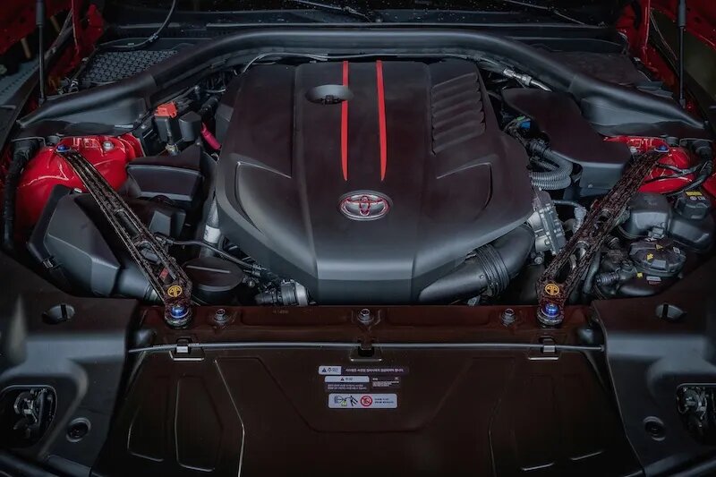 Armaspeed Toyota A90 GR Supra Forge Carbon Fibre Strut Bars - ML Performance UK