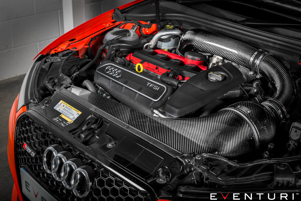 Eventuri Audi RS3 8V Gen 1 Système d'admission Carbon Turbo Tube - ML Performance UK