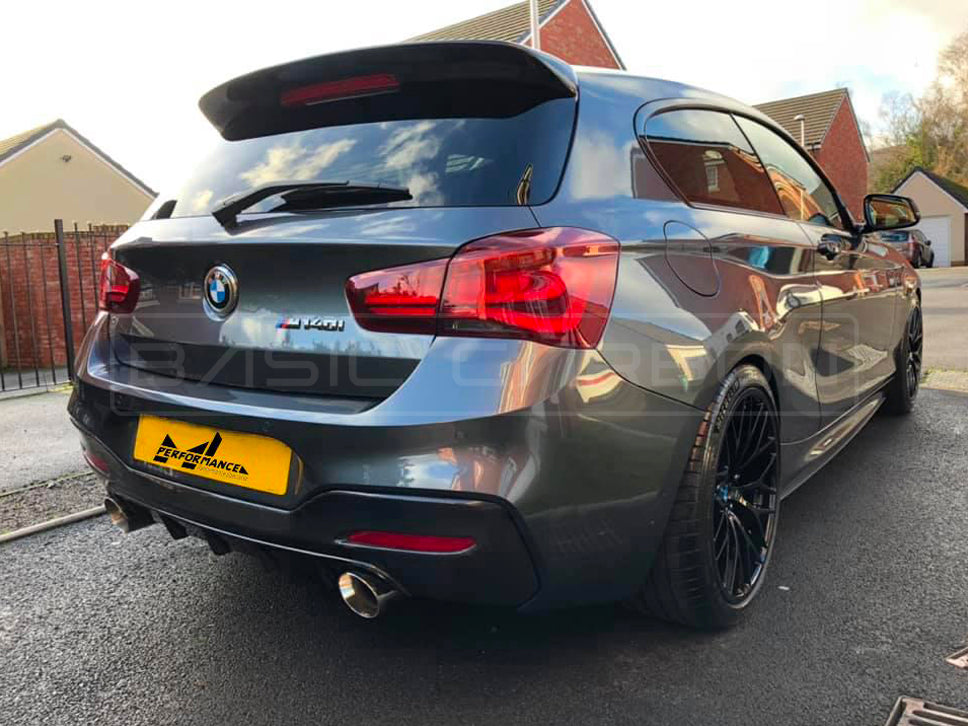 Basic Carbon BMW 1 Series F20 F21 Carbon Rear Roof Spoiler (inc. M135i & M140i) - ML Performance UK