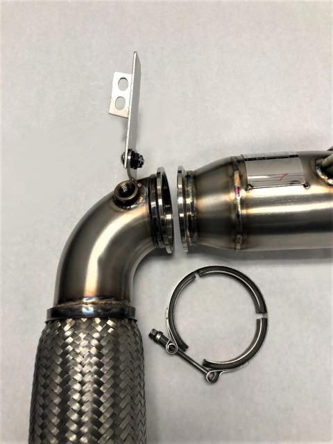 Evolution Racewerks (ER) B46 Mini Competition Series 4" Catless Downpipe (X1/X2) | ML Performance UK