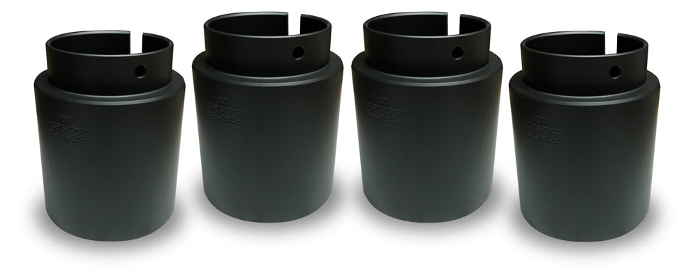 BMS BMW F80 F82 F83 Billet 3.75inch Exhaust Tips M2, M3, M4 Ceramic Matte Black - ML Performance UK