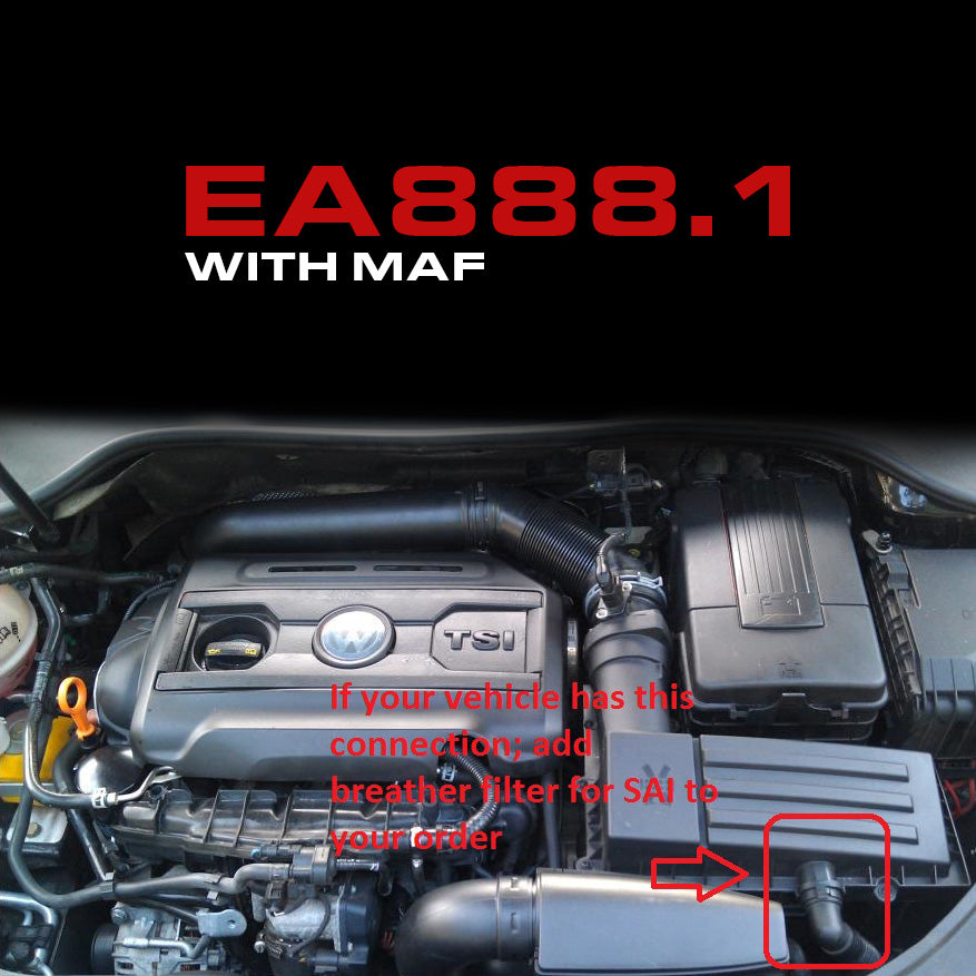 CTS TURBO 3″ AIR INTAKE SYSTEM FOR 1.8TSI2.0TSI (EA888.1 AND EA888.3 NON-MQB)