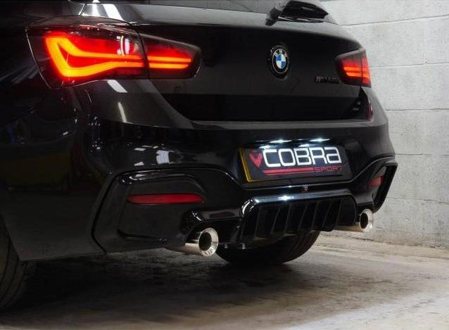 Cobra BMW N55 B58 F Chassis 3.5" Billet Tailpipes (Inc. M140i, M240i, 340i, 440i) - Nforcd UK