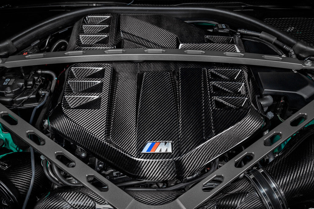 Eventuri BMW G80 G82 Gloss Carbon Fibre Engine Cover (M3, M3 Competition, M4 & M4 Competition) - ML Performance UK