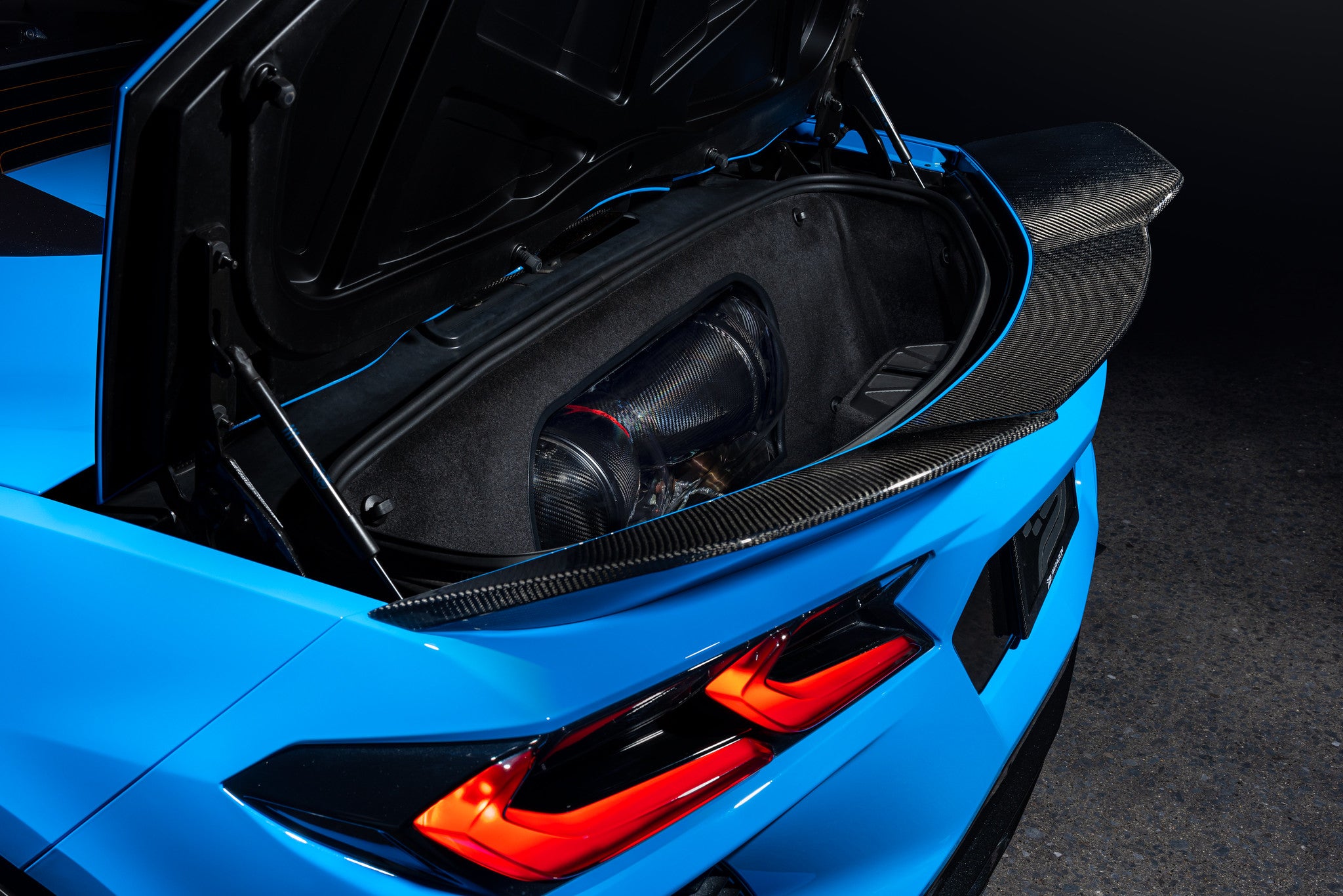 Eventuri Chevrolet C8 Corvette Stingray Hard Top Convertible Carbon Fibre Intake System - ML Performance UK