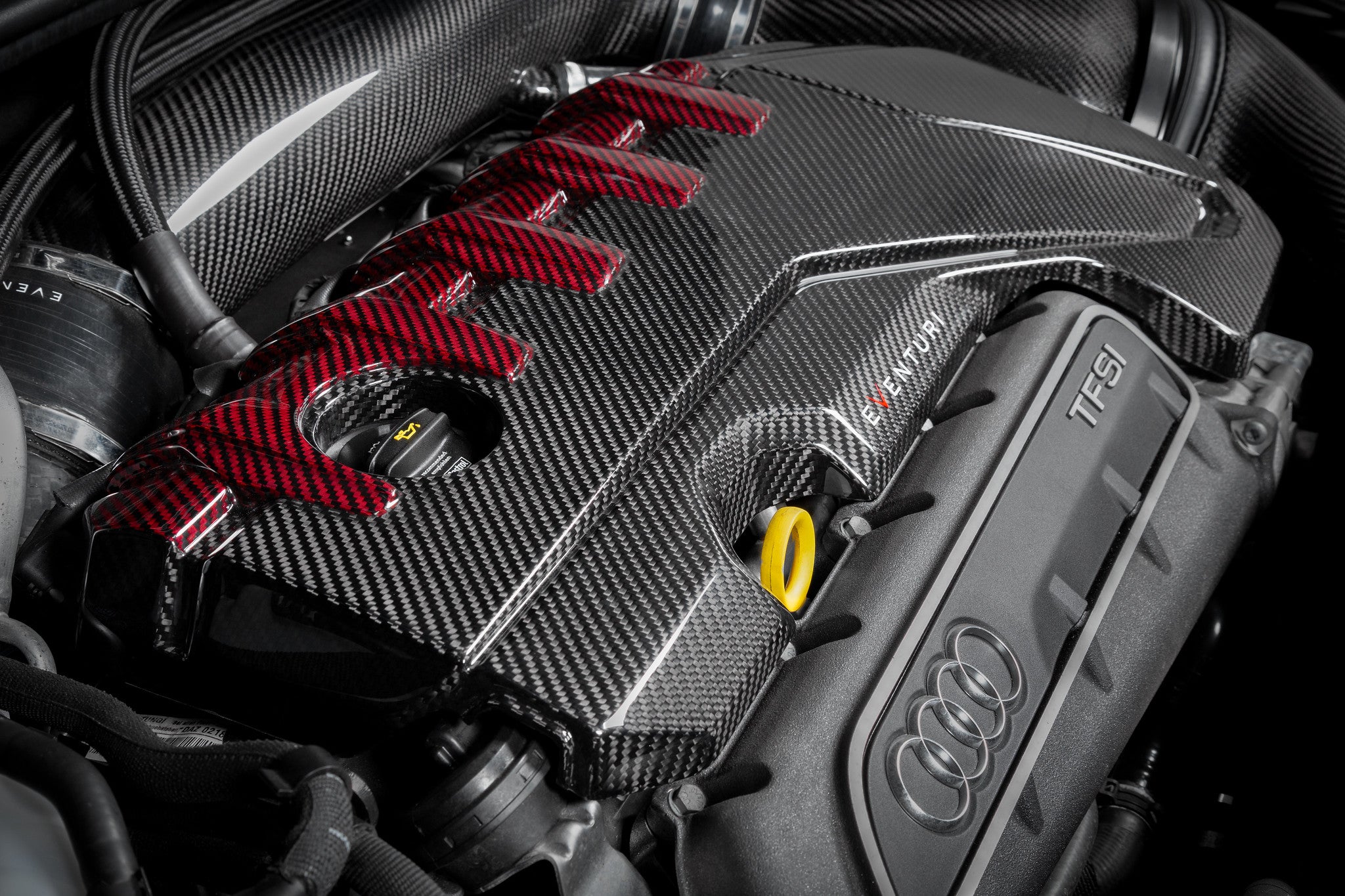 Eventuri Audi 8V.5 8S 8U Carbon Fibre Engine Cover (RS3, RSQ3 & TTRS) - ML Performance UK