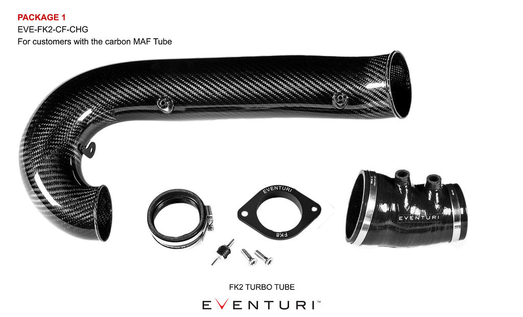 Eventuri Honda FK2 Turbo Tube Package (CIVIC FK2 TYPE R)