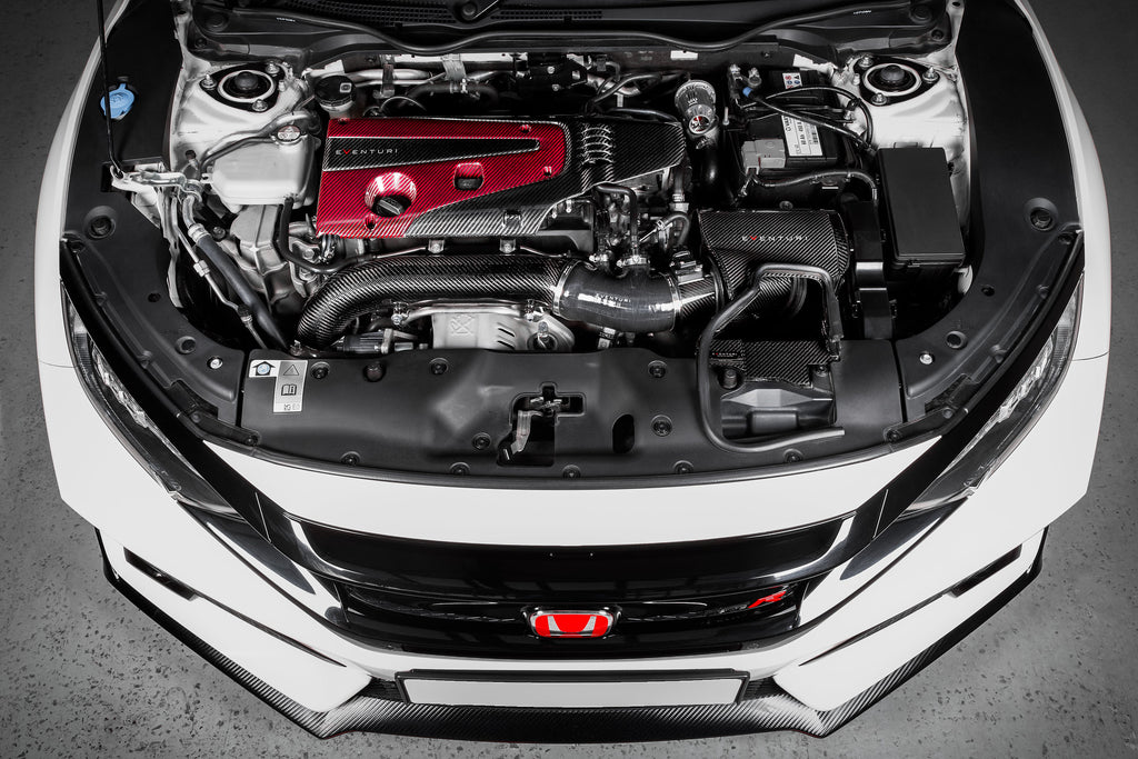 Eventuri Honda FK8 Civic Type R Carbon Kevlar Engine Cover
