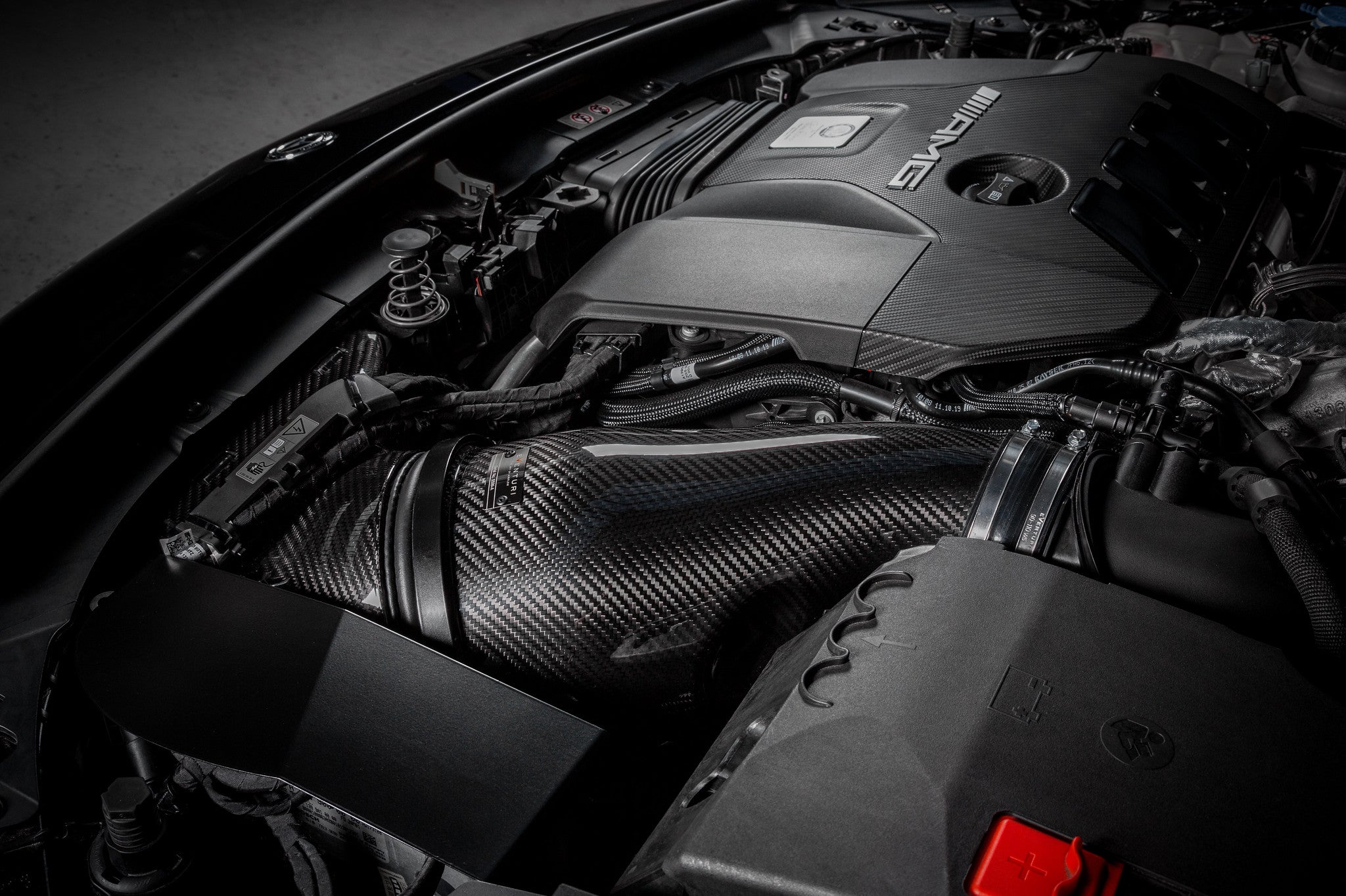 Eventuri Mercedes-Benz M139 Gloss Carbon Fibre Intake System (W177 A45 & C118 CLA45) - ML Performance UK